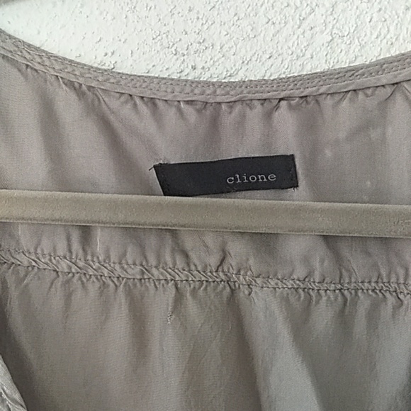 Clione silk tunic - Picture 2 of 2